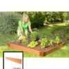 Classic Sienna Composite Raised Bed, 5-1/2" High With 2" Boards