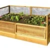 OLT Raised Cedar Garden Bed, 3' X 6'