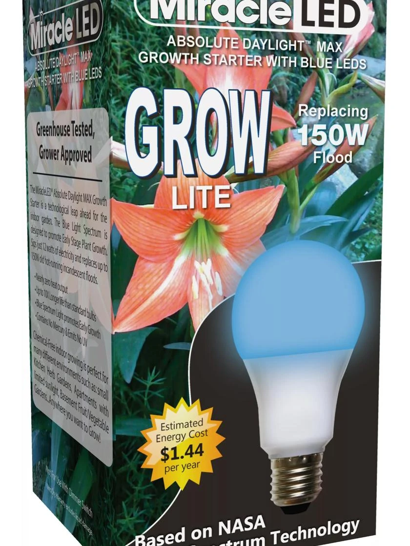Miracle LED® Grow Light Bulb, Blue