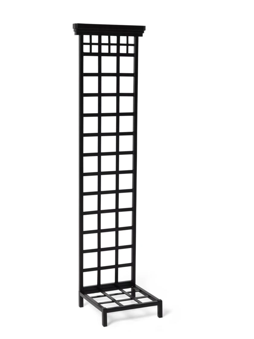 Mission-Style Planter Stand With Trellis - Image 2