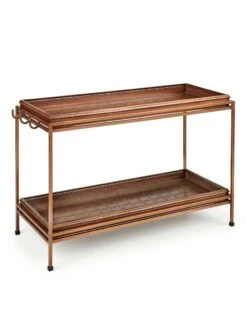 Double Boot Tray With Stand