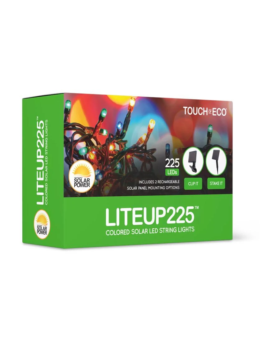 Solar LED String Lights, Lightup225™ - Image 8