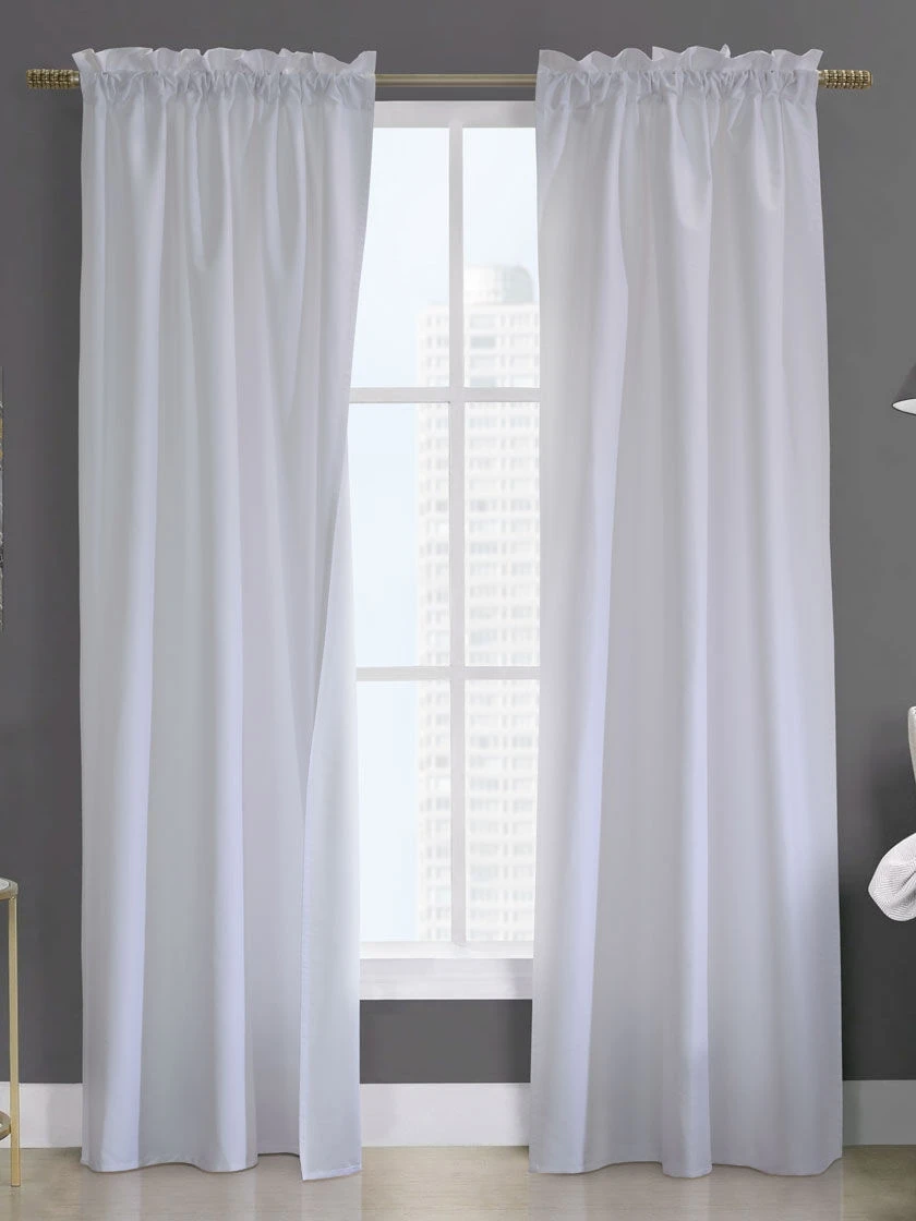 Prescot Pole Top Insulated Curtain Panels 80" X 63", Set Of 2 - Image 6