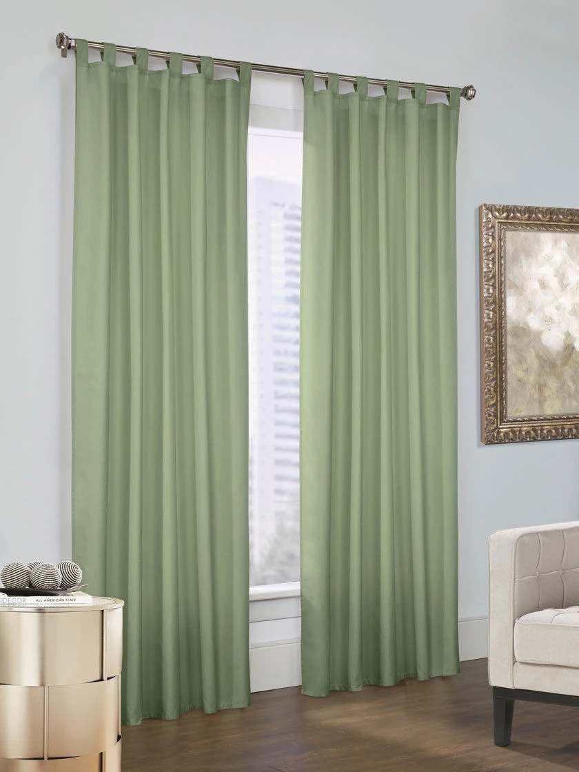 Prescot Tab Top Insulated Curtain Panels 80" X 84", Set Of 2 - Image 4