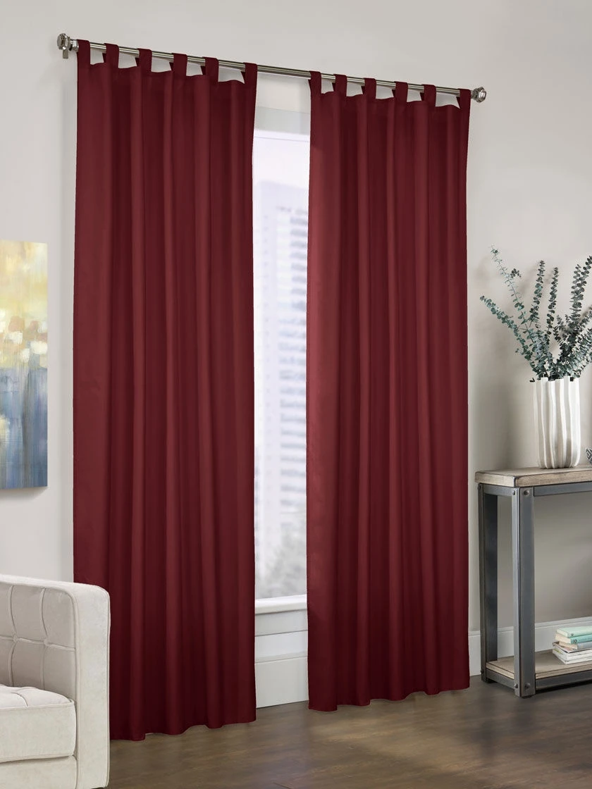 Prescot Tab Top Insulated Curtain Panels 80" X 84", Set Of 2 - Image 3