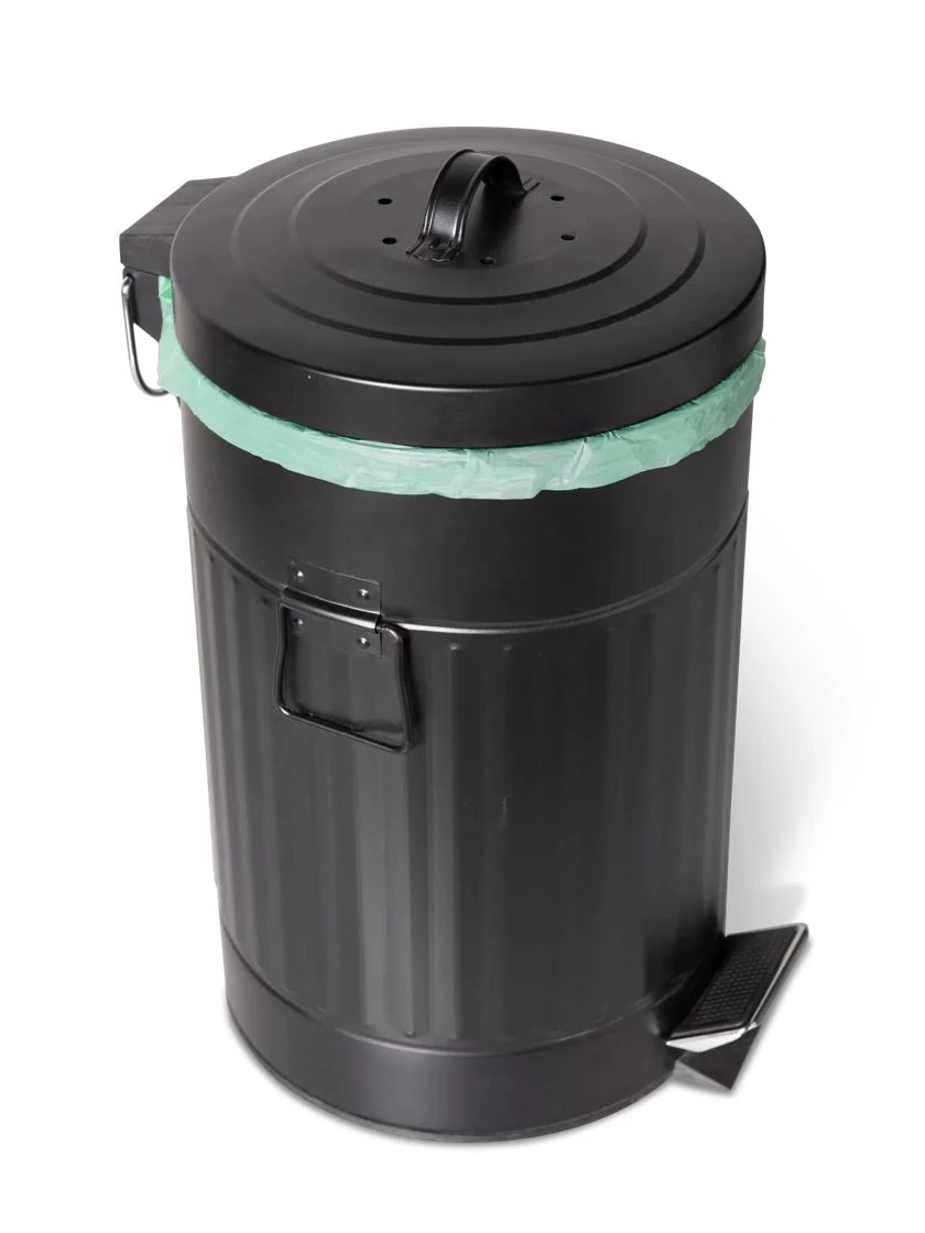 Pedal Pop Compost Can With Biobags, Set Of 2 - Image 2