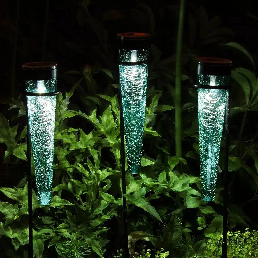 Achla Designs Solar Sparkle Cone With Stakes, Set Of 3 - Image 7