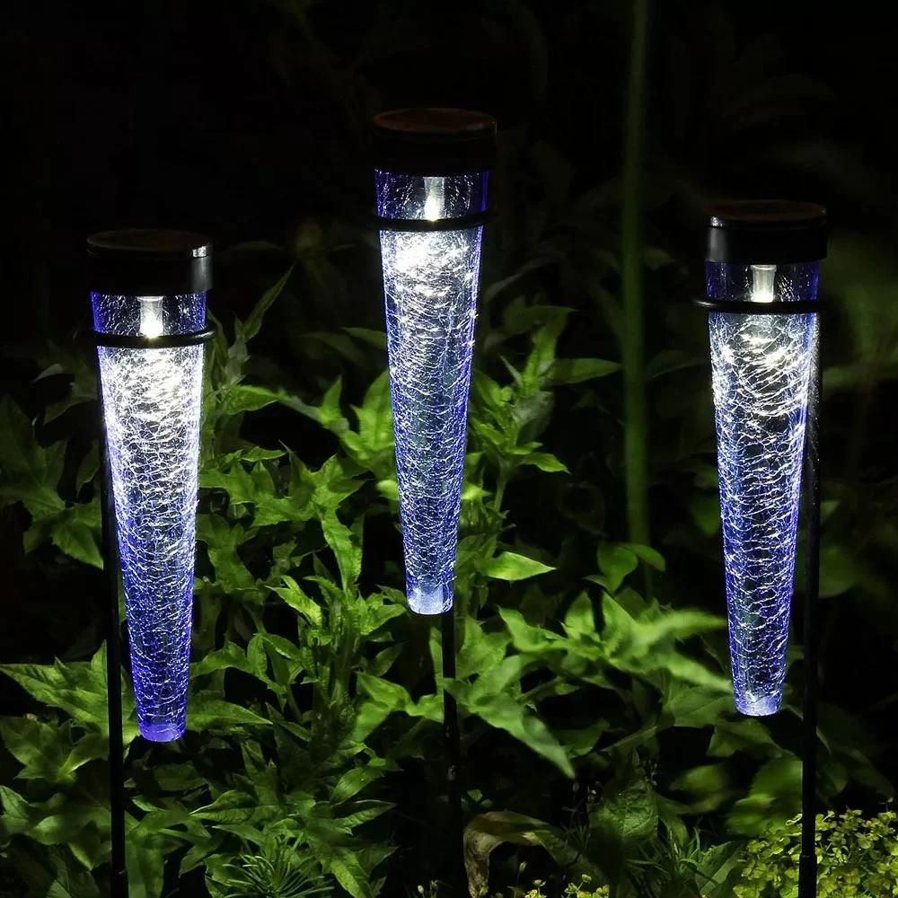 Achla Designs Solar Sparkle Cone With Stakes, Set Of 3 - Image 4