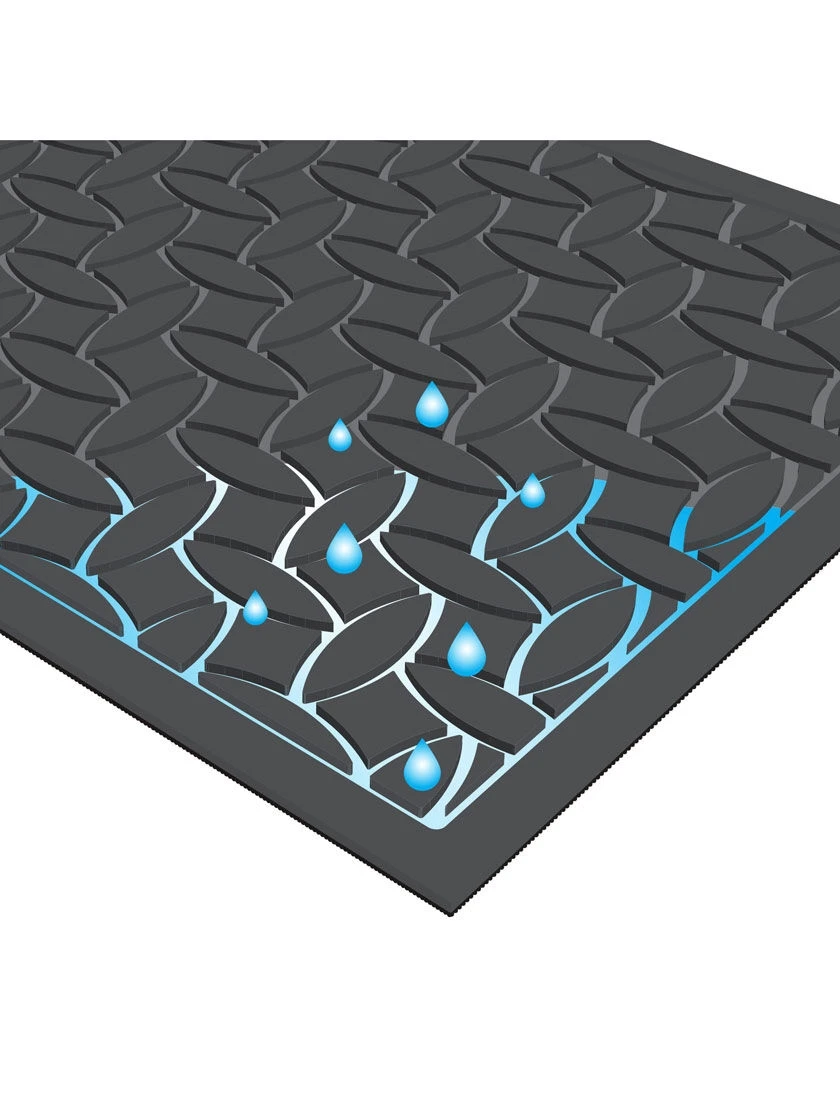 Dogwood Leaf Water Glutton Runner Mat, 22" X 60" - Image 4