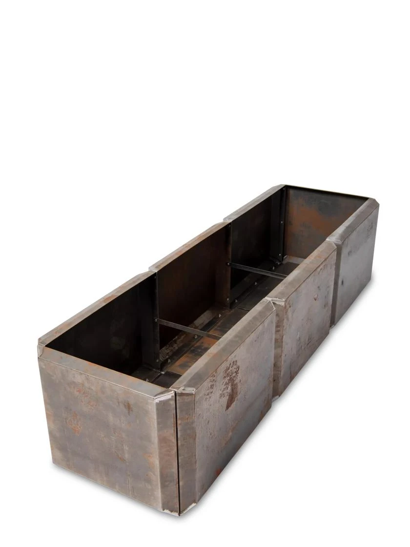 Corten Steel Modular Raised Bed, 2'x6' - Image 3