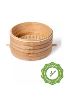 Stackable Bamboo Harvest Storage Basket