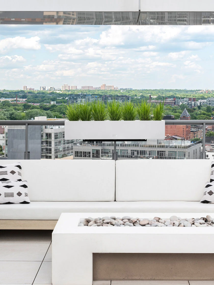 Veradek Metallic Series Railing Planters - Image 6