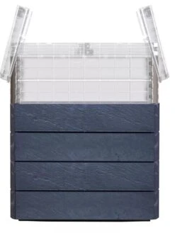 Modular Rectangular Raised Bed Kit With Translucent Panels & Lid