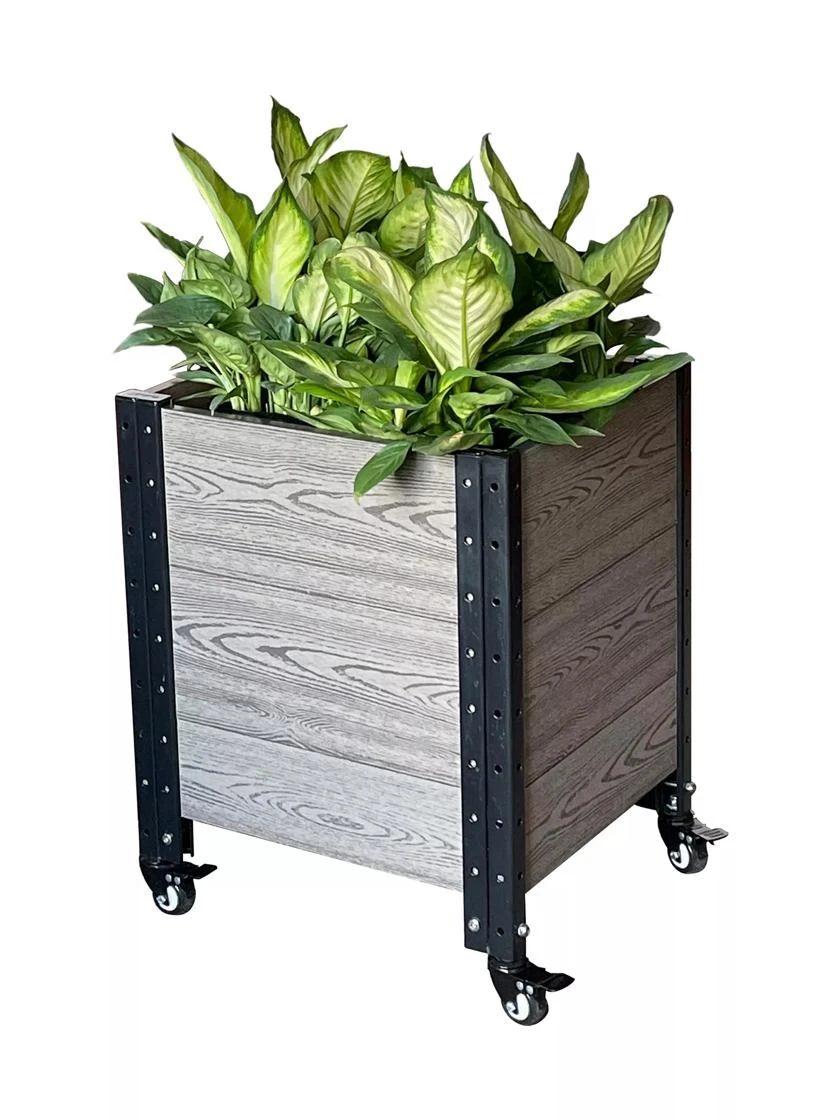 Mobile Deep Root Corner Planter - Image 4