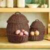 Potato And Onion Storage Baskets